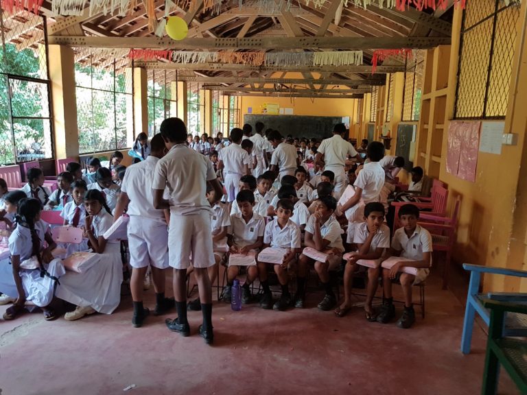 School SupplyDonation at Galen Bidunu Wawa and Dutu wawa schools
